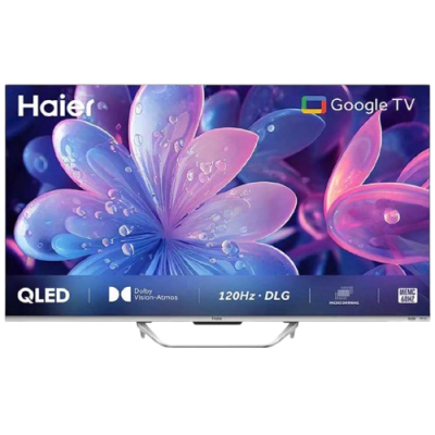 Haier 109 cm (43 inches) QLED -Smart Google TV with Hands free voice control 43S800QT (GREY)