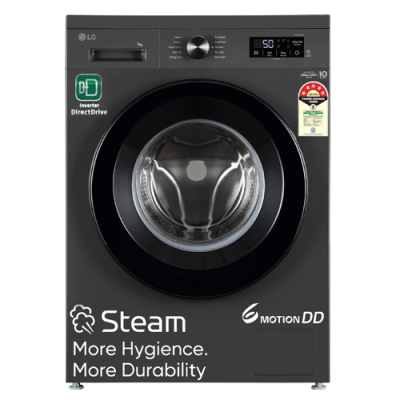 LG 7 Kg, 5 Star, Direct Drive Technology, Steam Wash, 6 Motion DD, Fully-Automatic Front Load Washing Machine