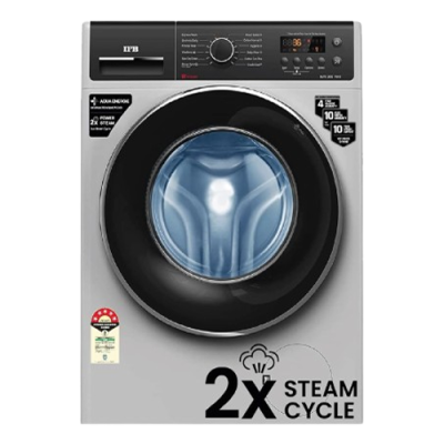 IFB 7 Kg 5 Star Front Load Washing Machine 2X Power Steam ELITE ZSS 7012 (Silver)