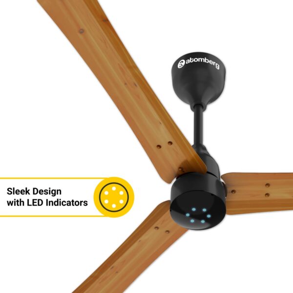 atomberg Renesa+ 1200mm BLDC Ceiling Fan with Remote Control | BEE 5 star Rated Energy Efficient Ceiling Fan - Image 4