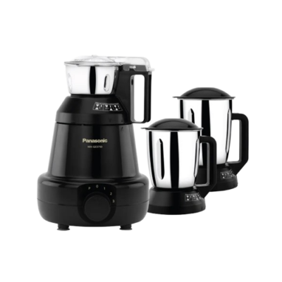 Panasonic Value Series Mixer Grinder with 750 W | 3 Jars (MX-GE3750, Black)