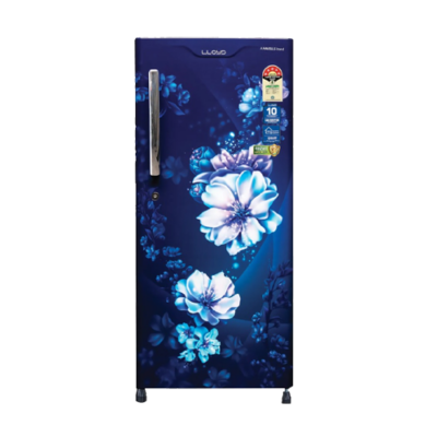 LLOYD 188 Litres 3 Star Direct Cool Single Door Refrigerator with Antibacterial Gasket (GLDC203SCBT2LC, Cherry Blossom Blue)