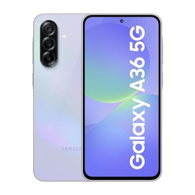 Samsung Galaxy A36 5G (Awesome Lavender, 12GB, 256GB) | Awesome Intelligence: Circle to Search, Intelligent Editing | Awesome 4nm Snapdragon Processor | Flagship Grade Selfie Camera