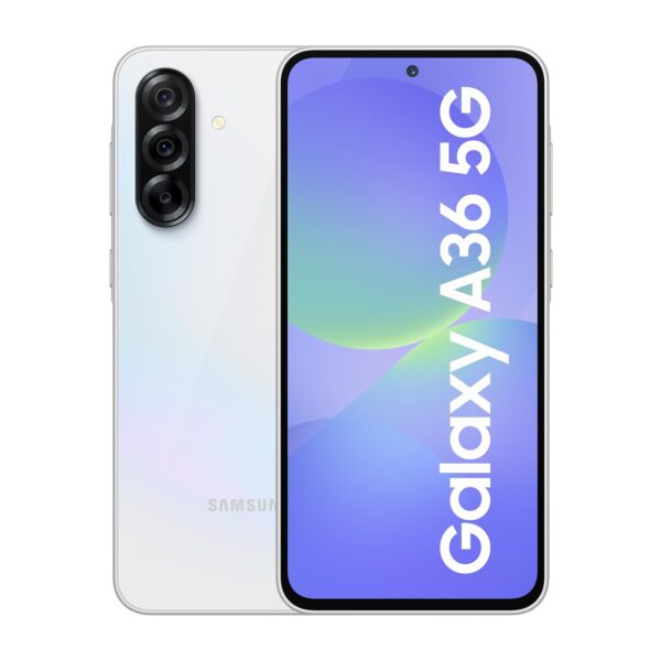 Samsung Galaxy A36 5G (Awesome White, 8GB, 256GB) | Awesome Intelligence: Circle to Search, Intelligent Editing | Awesome 4nm Snapdragon Processor | Flagship Grade Selfie Camera