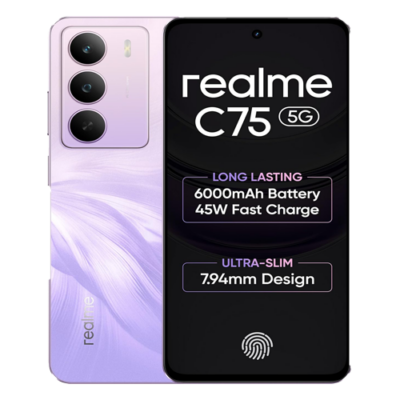 REALME MOBILE C75 5G(6GB+128GB)-PURPLE BLOSSOM