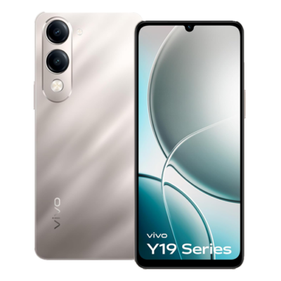Vivo Y19e (Titanium Silver, 4GB RAM, 64GB Storage)