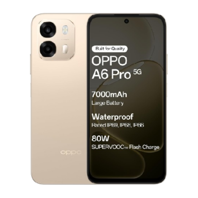 OPPO MOBILE – A6 PRO  5G (8GB+128GB) – GOLD