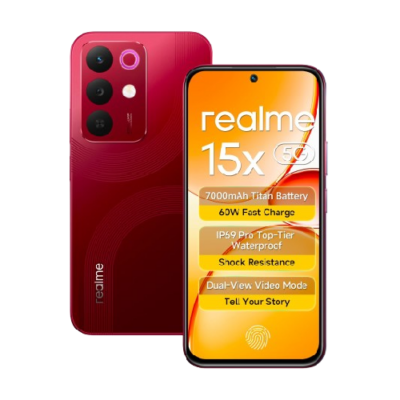 REALME MOBILE 15X(8GB+128GB)-MAROON RED