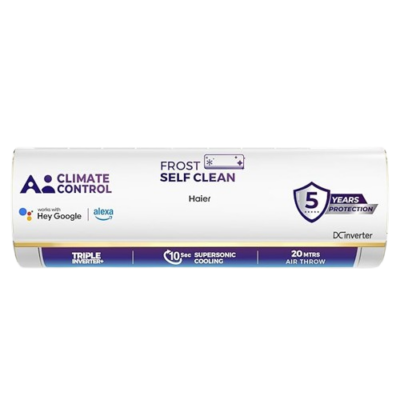 HAIER AIRCONDITIONER 1.5TON-HSU18K-PYAIR4BN-INV